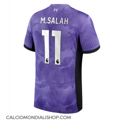Maglie da calcio Liverpool Mohamed Salah #11 Terza Maglia 2023-24 Manica Corta